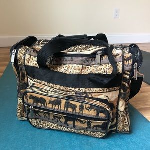 Safari animal tote